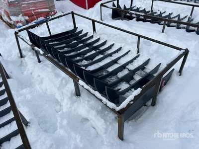 2026 TOFT ST-72 72 in Skid Steer Root Rake (Unused)