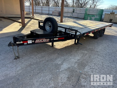 2019 Maxey 20 ft T/A Equipment Trailer