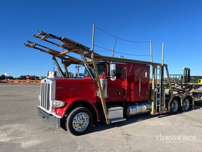 2016 Peterbilt 389 6x4 Camión portavehiculos