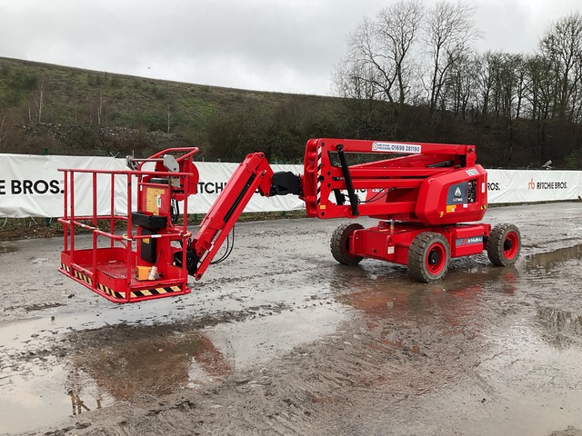 2022 LGMG A14JE-LI 2WD Electric Articulating Boom Lift 2022 LGMG A14JE-LI 2WD Electric Articulating Boom Lift