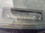 Frame Stamp Serial Number/VIN Photo