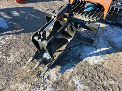All-Star Grapple Skid Steer Stump Bucket