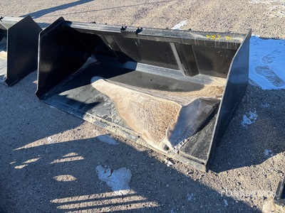 All-Star 84 in Snow/Mulch Skid Steer Bucket