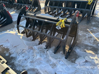 All-Star 72 in Skid Steer Root Rake (Unused)