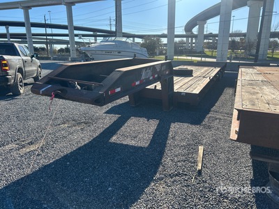 2006 Nuttall 39 ft Tri/A Flatbed Olieveld aanhangwagen