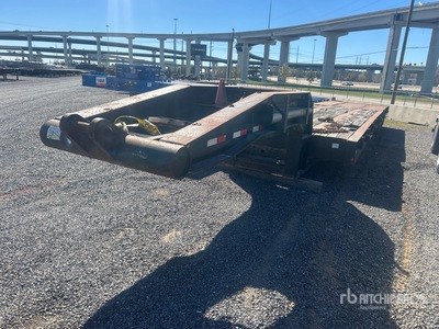 2011 Eager Beaver 50GLB 40 ft Tri/A Flatbed Oilfield Trailer