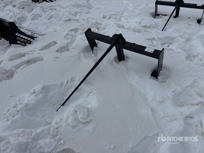 All-Star 48 in Skid Steer Bale Spear