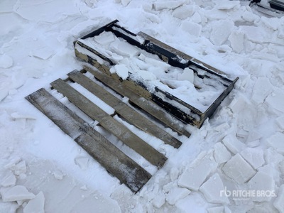 All-Star Skid Steer Attachment Mounting Plate (Unused)