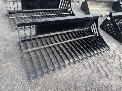 All-Star 72 in Skeleton Skid Steer Bucket (Unused)