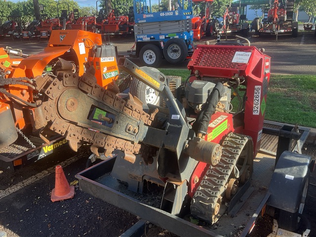 Toro TRX16 Walk Behind Trencher w/2021 Teske Trailer