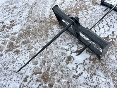 All-Star Skid Steer Bale Spear (Unused)