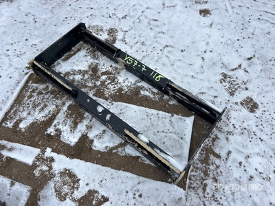 All-Star Skid Steer Attachment Mounting Plate (Unused)