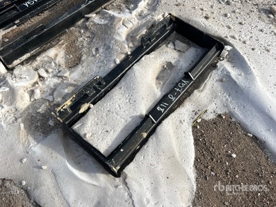 All-Star Skid Steer Attachment Mounting Plate (Unused)