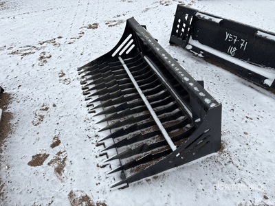 All-Star 68 in Skid Steer Root Rake (Unused)