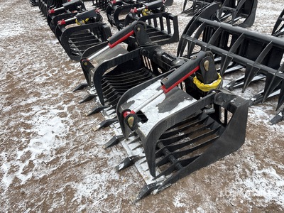 All-Star 72 in Skeleton Skid Steer Grapple Bucket (Unused)