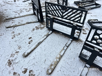 All-Star 48 in Skid Steer Forks (Unused)