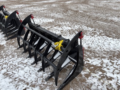 All-Star 72 in Skid Steer Root Rake (Unused)