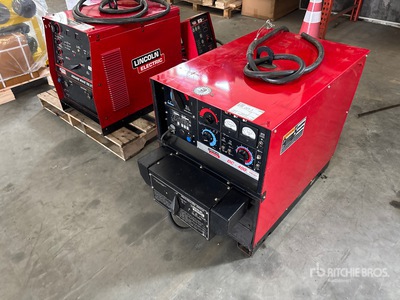 Quantity of (3) Lincoln DC-400 Multi Process / Square Wave Tig 250 / LN-10 Engine Driven Welder