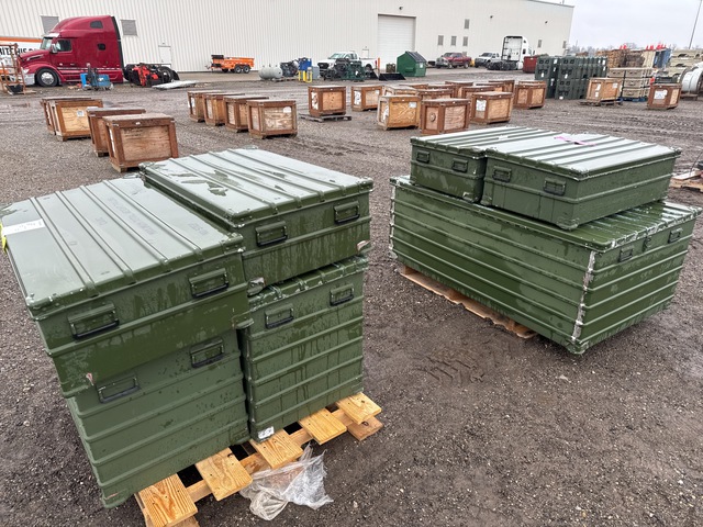 (7) Assorted Shipping Cases