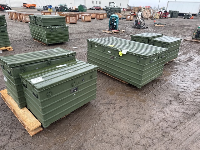 (7) Assorted Shipping Cases