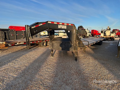 2025 MP Custom CTZ 34 ft T/A Gooseneck Remolque Portamaquinaria