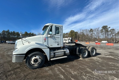 2008 Freightliner Columbia 120 6x4 T/A Dagcabine Trekker
