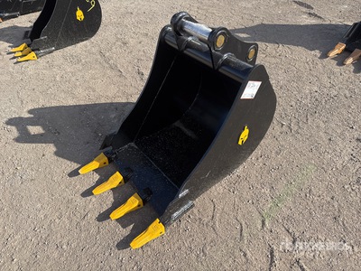 Trojan 50CL 24 in Digging Benna per escavatore - Fits 45mm Cat 305, 305.5 Komatsu PC45/50/55 Hyundai R55, Hitachi/Deere 50D/G Case, New Holland, Kobelco SK50 Bobcat E50/341/337