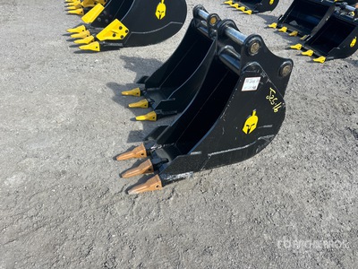 Trojan 80CL 14 in Digging دلو حفارة - Fits 50mm Cat 307/308, Komatsu PC78/88 Deere/Hitachi 75/85 Case, New Holland, Kobelco SK80 Bobcat E80