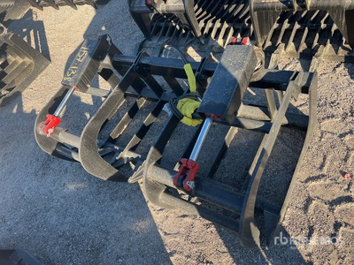 Mid-State 60 in Skid Steer Root Rake (Unused)