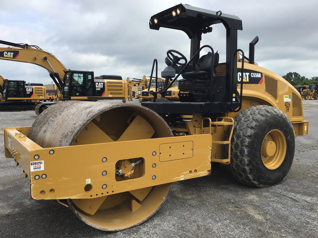 2017 Cat CS56B Vibratory Single Drum Compactor