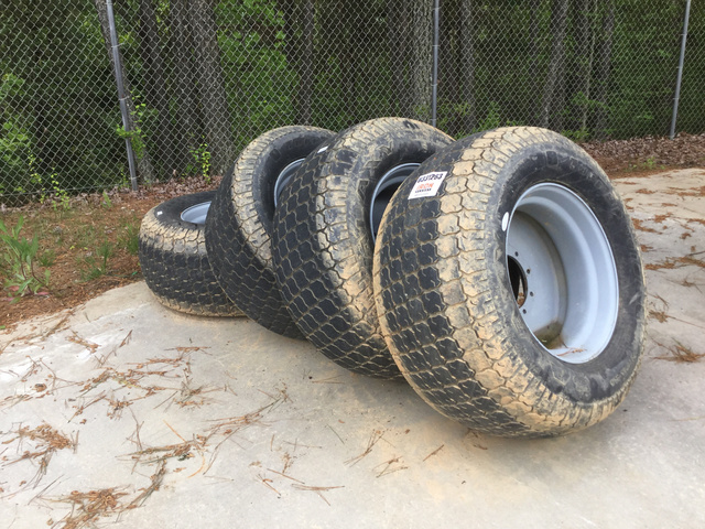 Lot of (4) Genie Wheels Lot of (4) Genie Wheels