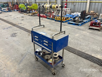 Electrical Cart with Supplies