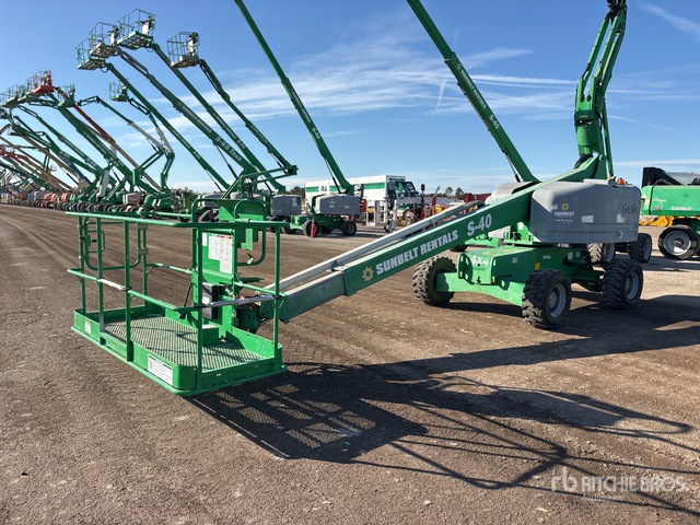 2016 Genie S-40 4WD Diesel Telescopic Boom Lift | Ritchie Bros. Auctioneers