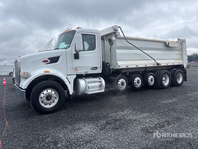 2018 Peterbilt 567 12x4 Simple 16 Five Axle Dump Truck