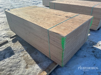 Quantity of (40) 3/4 in 4x8 CSP/DFP No Stamp 合板 (Unused)