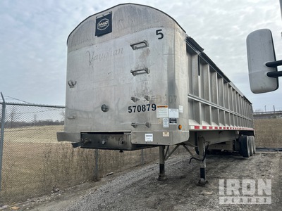 2013 MAC 49 ft Tri/A Aluminum Frameless End Dump Trailer
