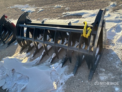All-Star 84 in Skid Steer Root Rake (Unused)