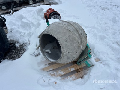 Electric Portable Concrete Mixer