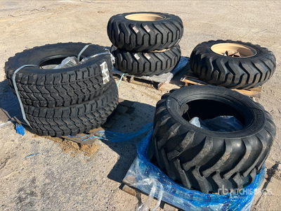 (3) Goodyear Tires w/Wheels, (2) Goodyear Tires & (1) Alliance Tire