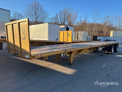 1996 Utility FS2CHAE 45 ft T/A Spread Axle Remolque caja abierta