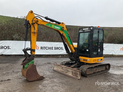 2021 JCB 48Z-1 T3 Mini Excavator