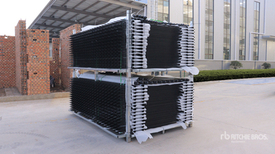 Quantity of (30) 2026 suhivelee NF-X-30-4 Wrought Iron Fencing (Unused)