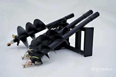 2026 suhivelee SSA (3) Auger Bits w/ スキッドステアオーガー (Unused)