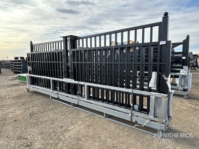 Quantity of (3) 2026 Suihe NFG-20FC-3 20 ft Farm Metal Driveway Gate (Unused)