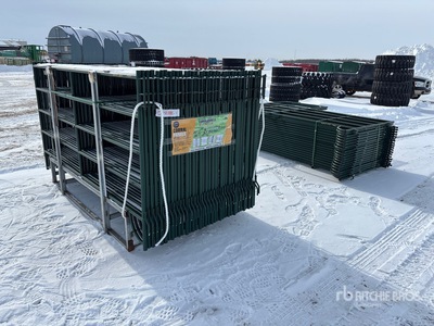 Quantity of (56) 2026 Suihe NP10-54-2 9 ft 6 in Powder Coated Livestock Panel (Unused)