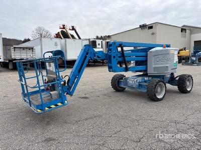 2016 Genie Z-45/25J RT 4WD Diesel Articulating Boom Lift