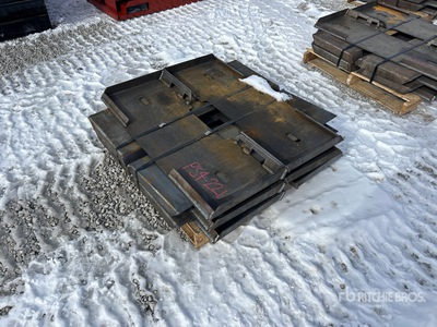 2025 Kit Containers QT-F-BLANK Piastra attacco accessori per mini pala