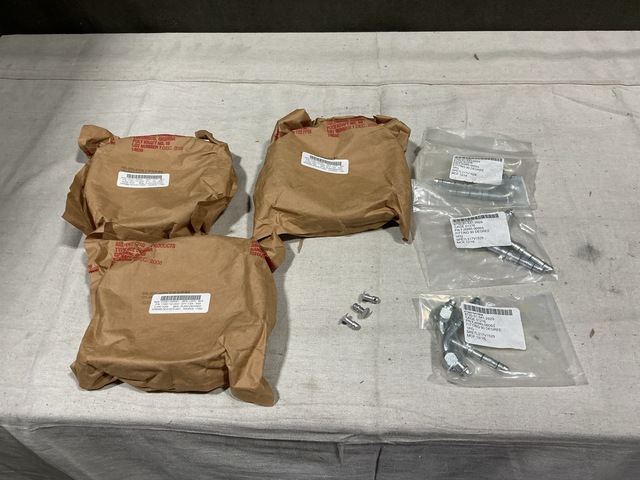 (87) Packages of Fittings, (13) Encased Seals, (100) Studs & Assorted Items