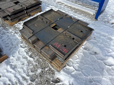 2025 Kit Containers QT-F-BLANK Piastra attacco accessori per mini pala