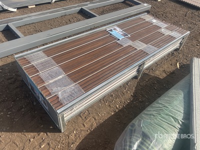 Quantity of (100) 3D WPC Wood Wall Interior Panels (Unused)